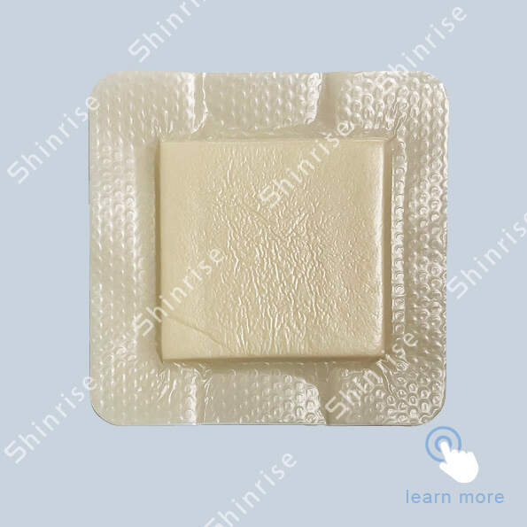 Silicone Foam Dressing With Border