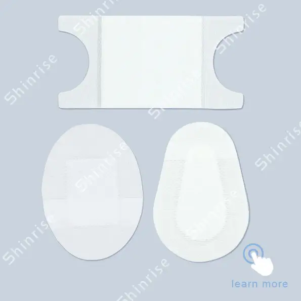 Medical Sterile Adhesive Non-woven Eye Patch Wound Dressing