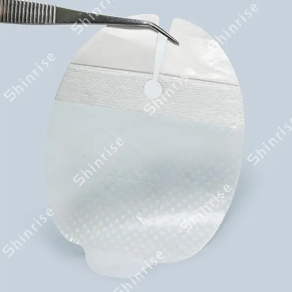 Transparent Moisture Responsive Film Catheter Dressing IV3000 9cmx12cm