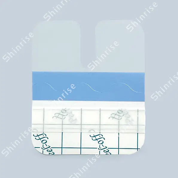 Waterproof Transparent Adhesive IV Cannula Fixation Dressing