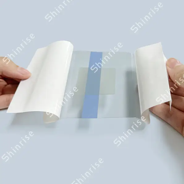 Waterproof Transparent Hydrocolloid Dressing With PET/PU Film