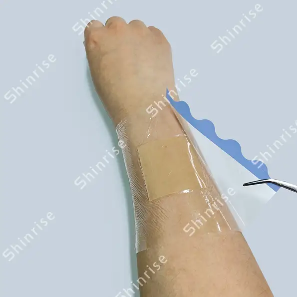 Waterproof Transparent Hydrocolloid Dressing With PET/PU Film