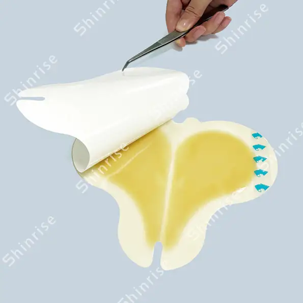 Hydrocolloid Dressing For Sacrum With Border 15cmx18cm