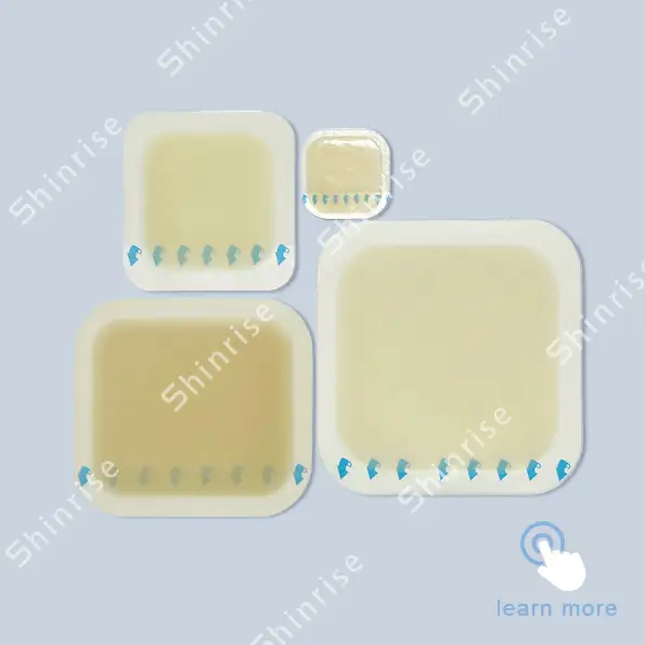 Hydrocolloid Dressings With Soft Border