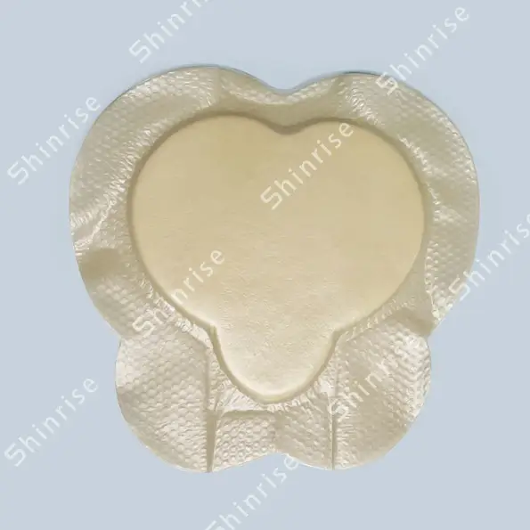 Sacrum Silicone Foam Dressing With Border