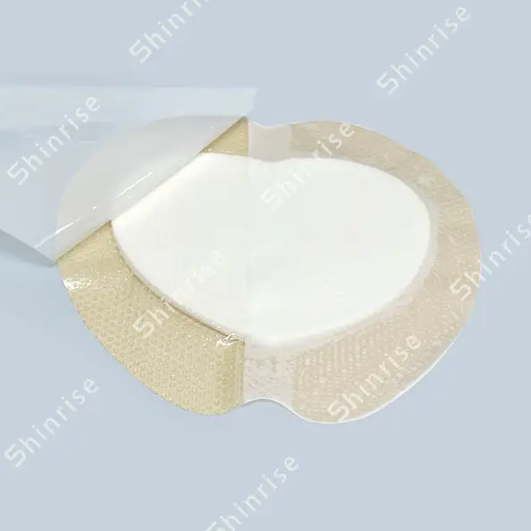 Sacrum Silicone Foam Dressing With Border
