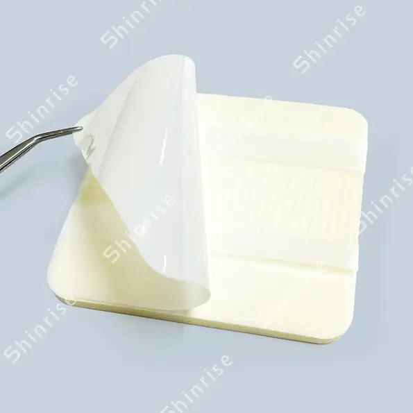Silicone Foam Dressing Without Border